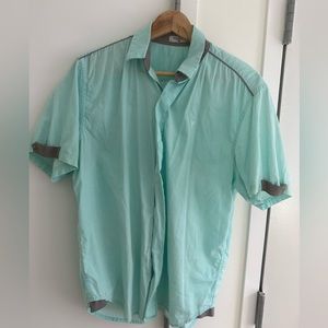 Mon & Velarde short Sleeve Button Up